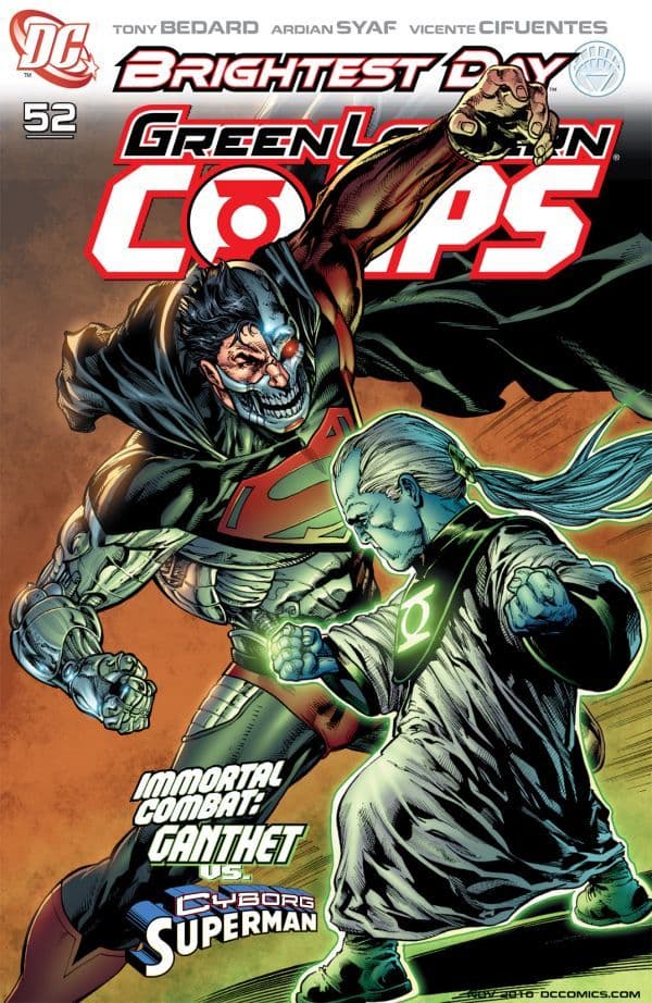 Green Lantern Corps #52 cover