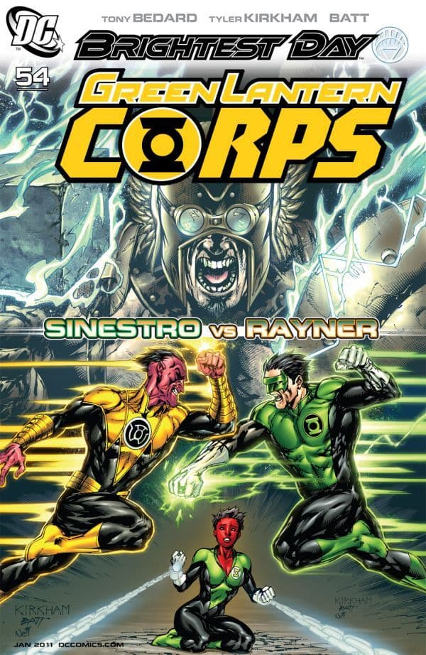 Green Lantern Corps #54 cover
