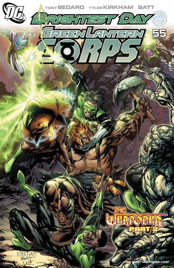 Green Lantern Corps #55 cover