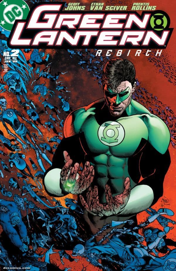 Green Lantern: Rebirth #2 cover