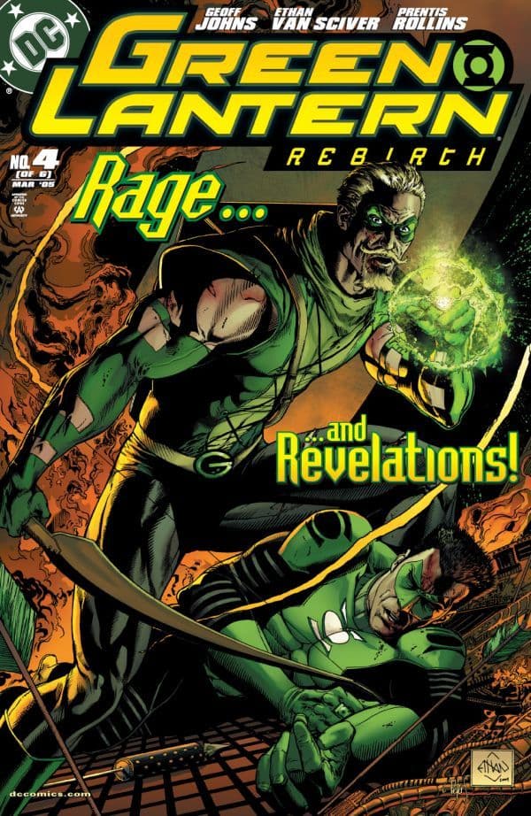 Green Lantern: Rebirth #4 cover