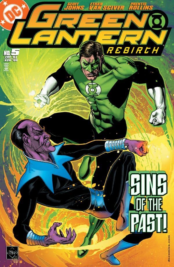 Green Lantern: Rebirth #5 cover
