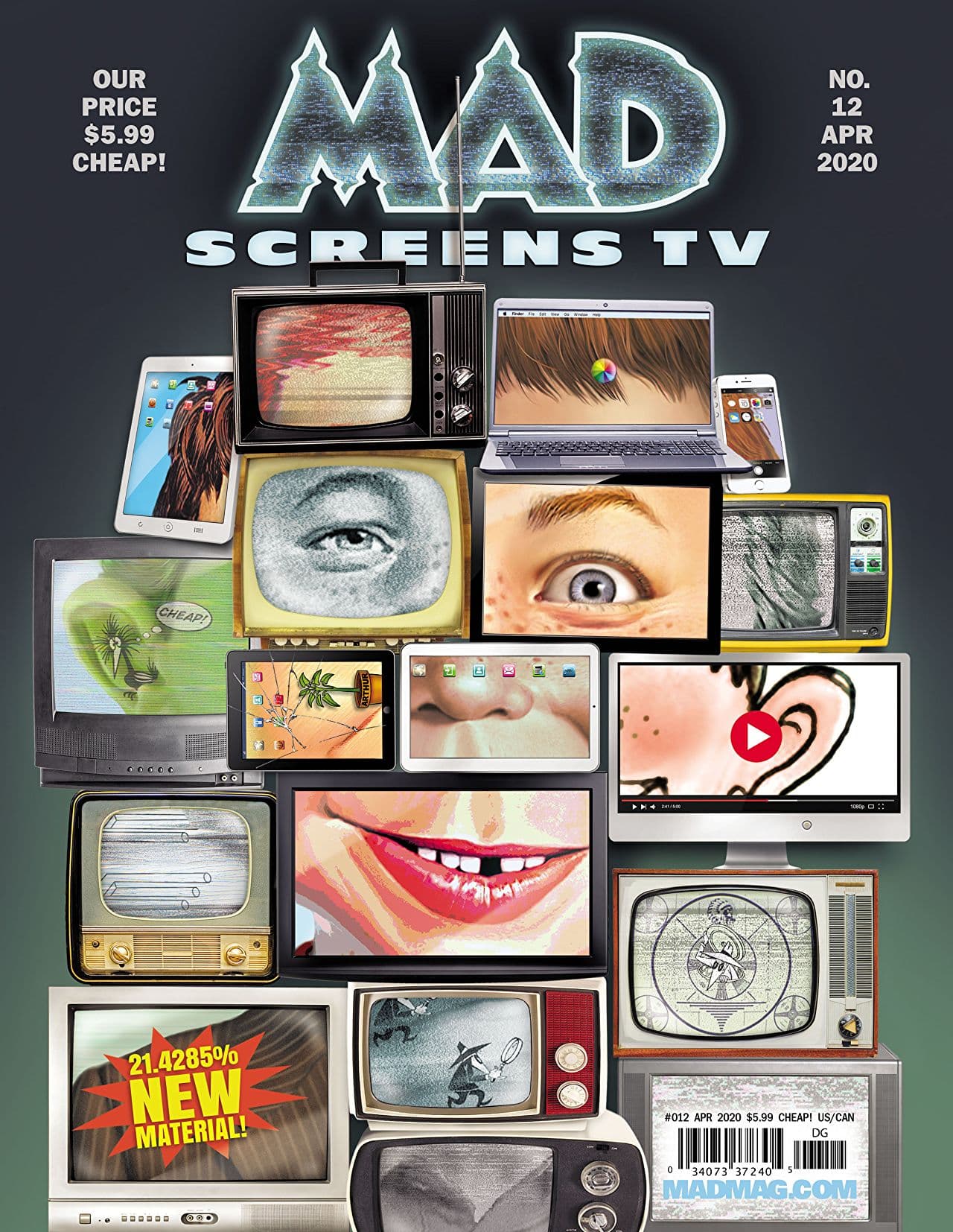 MAD Magazine #12 cover