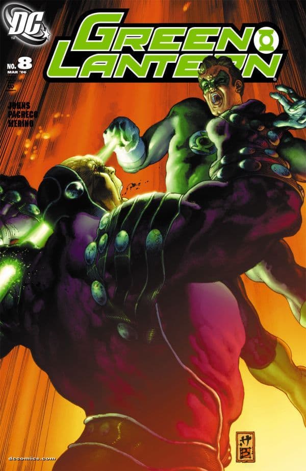 Green Lantern #8 cover