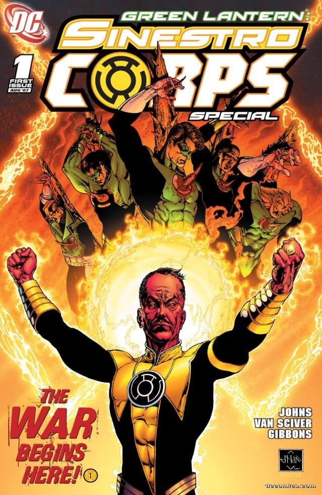 Green Lantern Sinestro Corps Special cover — © DC Comics