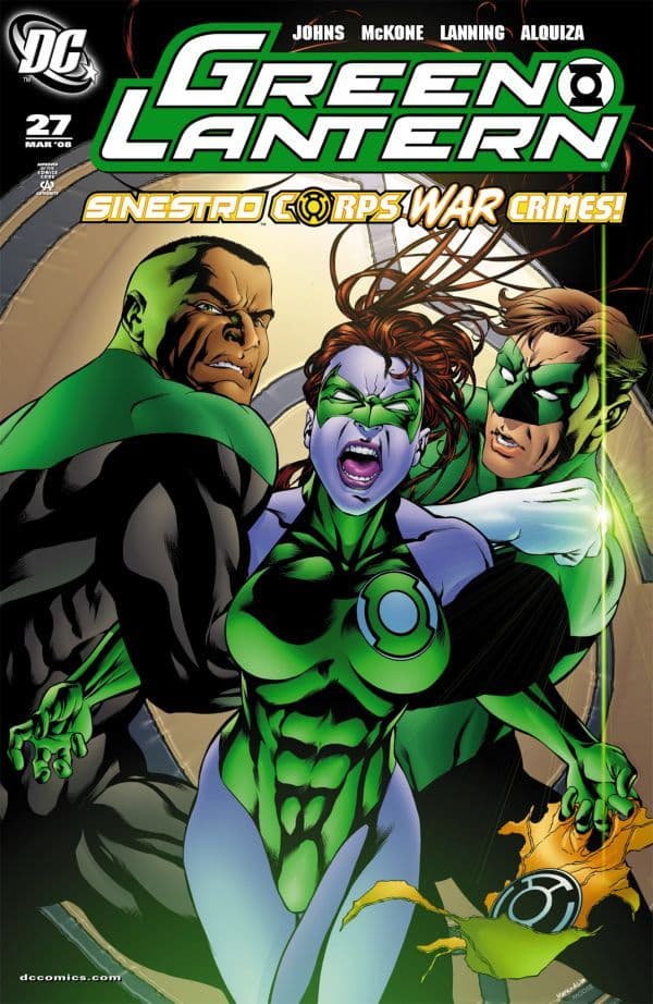 Green Lantern #27 cover