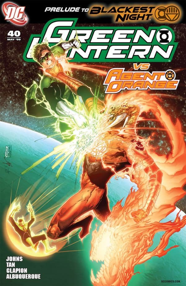 Green Lantern #40 cover