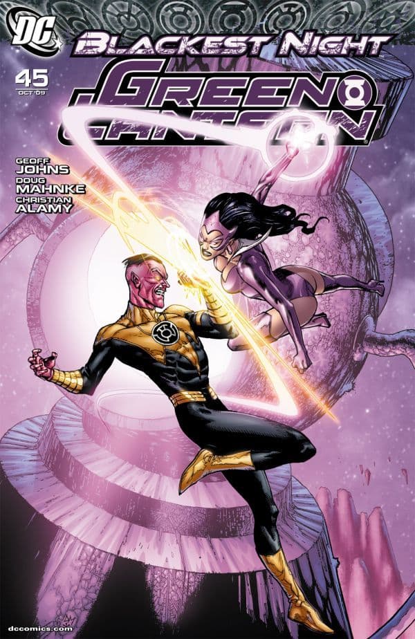 Green Lantern #45 cover