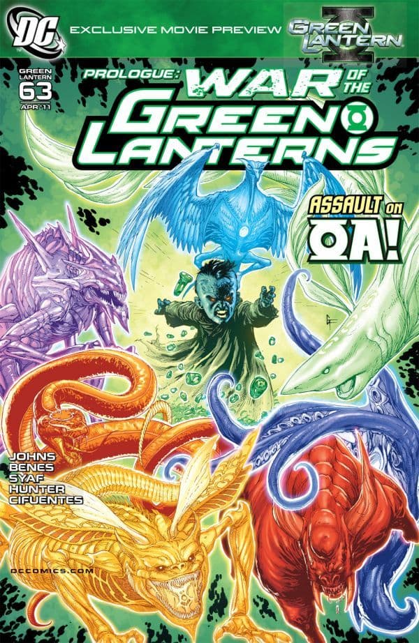 Green Lantern #63 cover