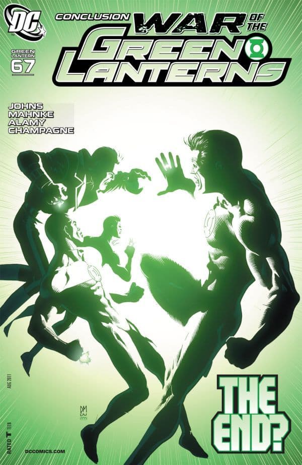 Green Lantern #67 cover