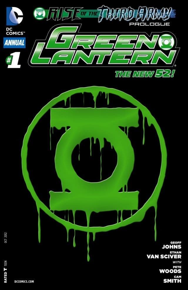 Green Lantern Annual #1 cover