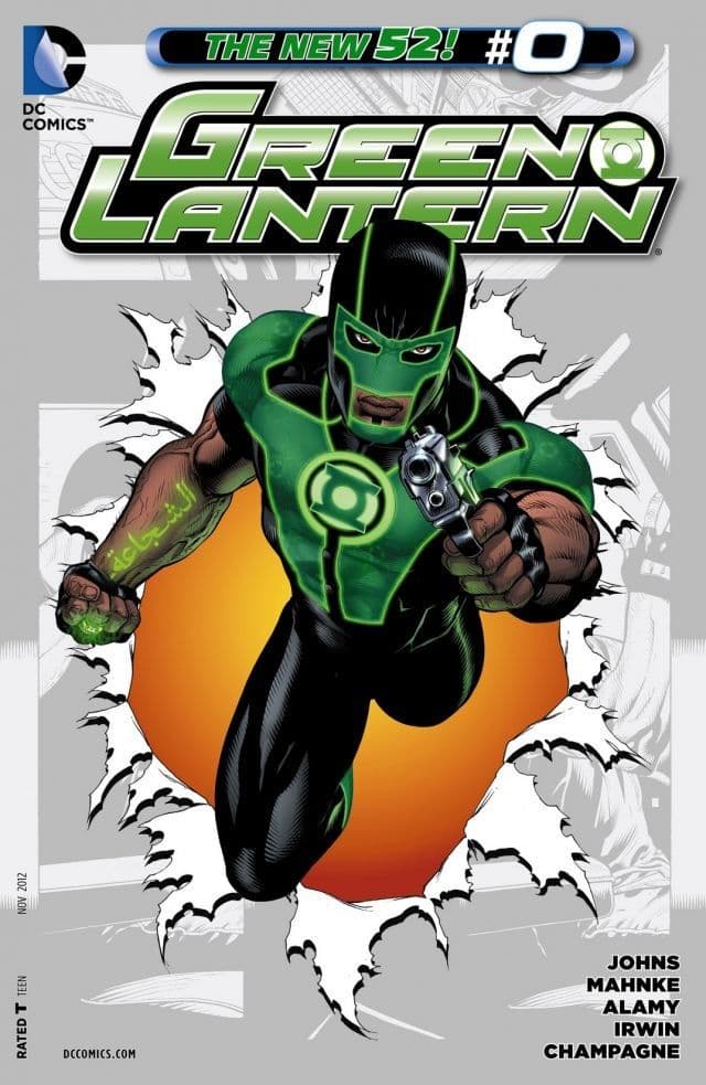 Green Lantern #0 cover