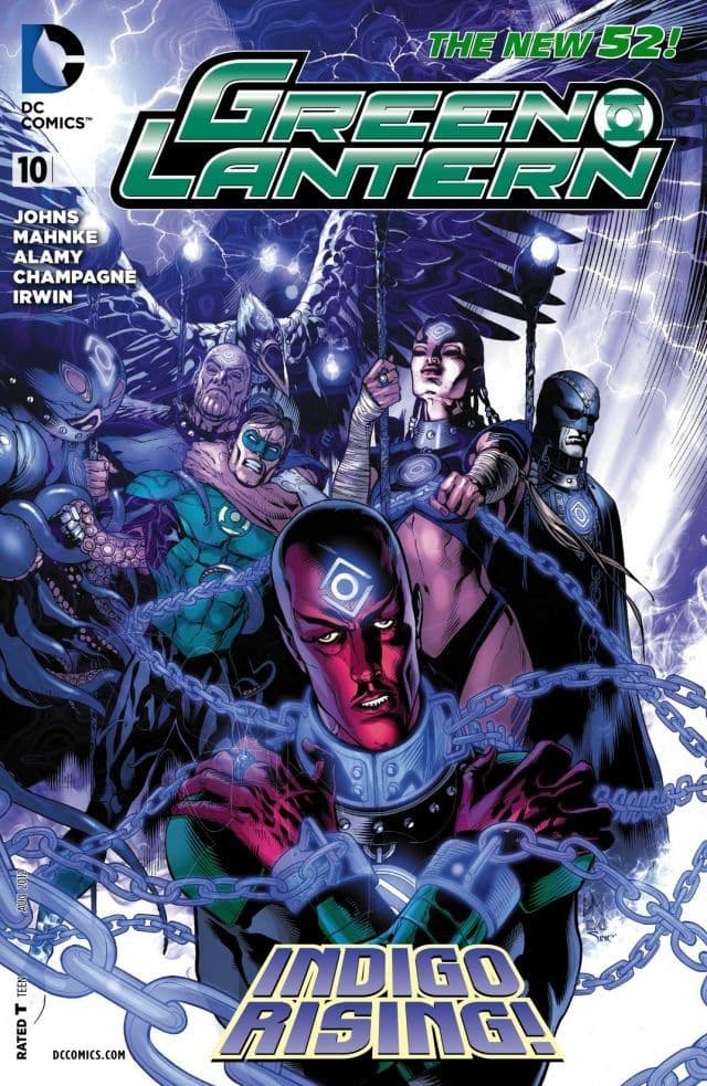 Green Lantern #10 cover