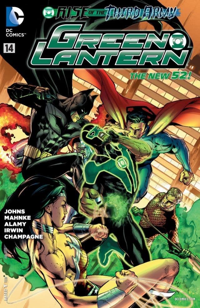 Green Lantern #14 cover