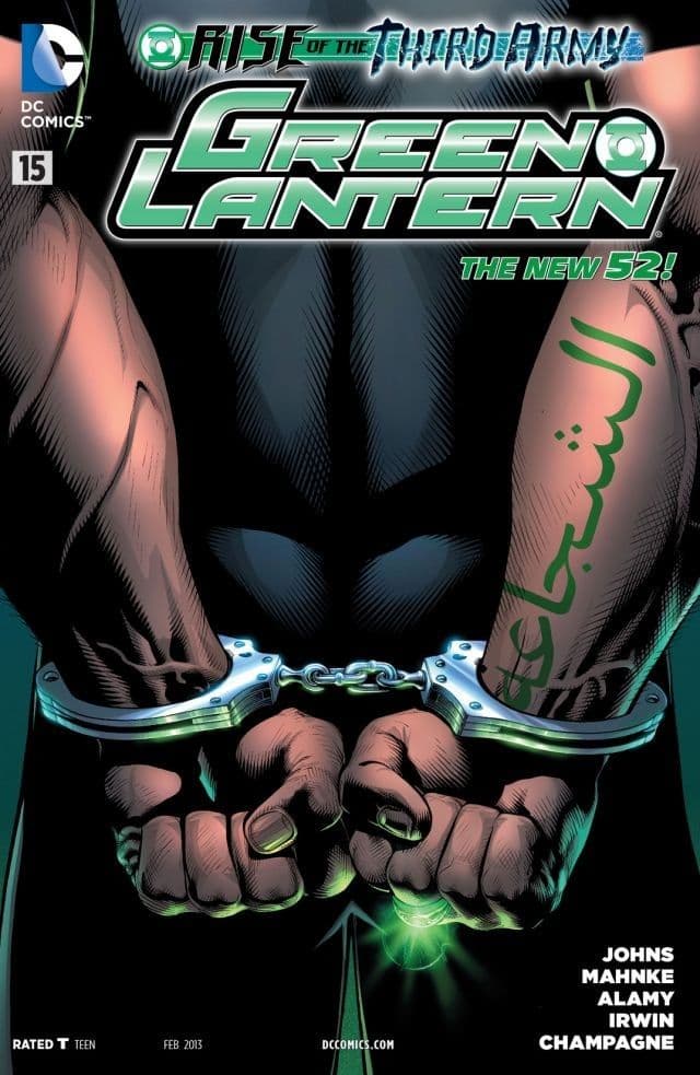 Green Lantern #15 cover
