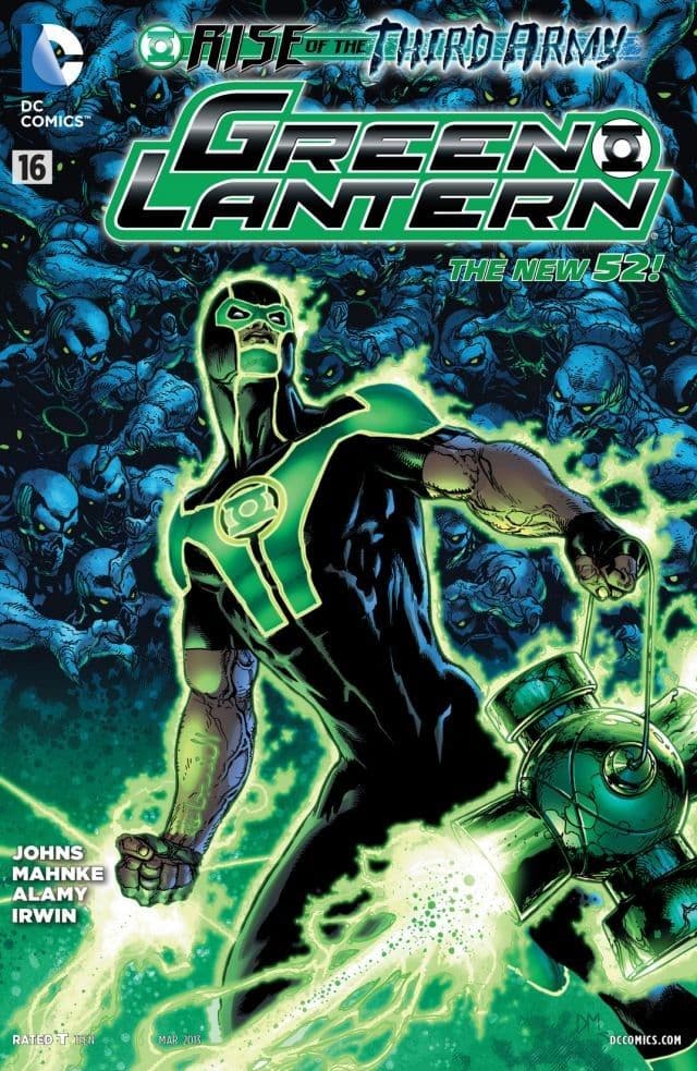 Green Lantern #16 cover