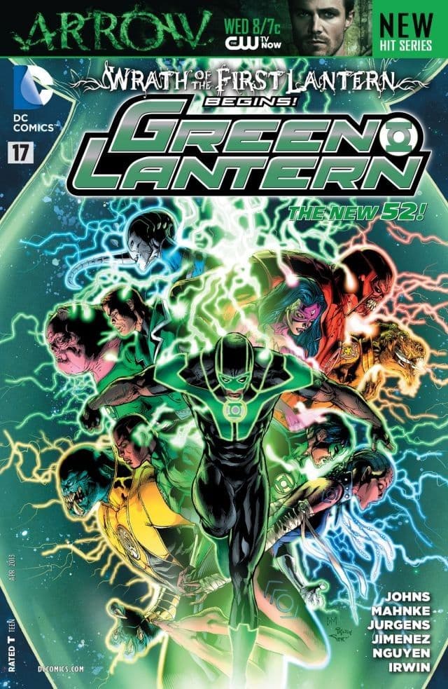 Green Lantern #17 cover
