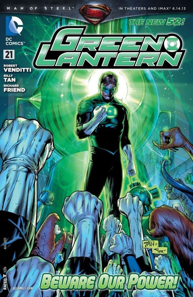 Green Lantern #21 cover