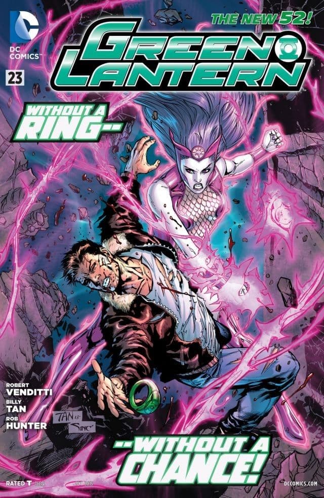 Green Lantern #23 cover