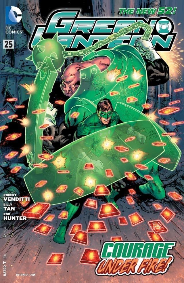 Green Lantern #25 cover