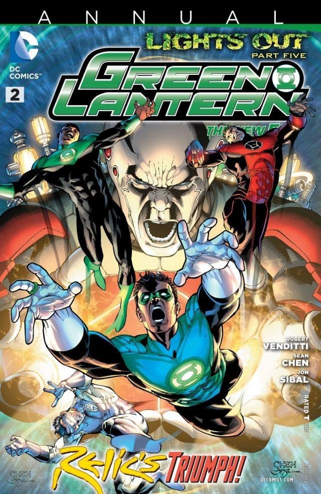 Green Lantern Annual #2 cover