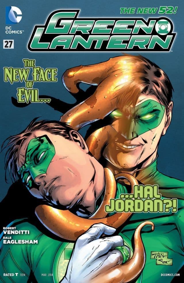Green Lantern #27 cover