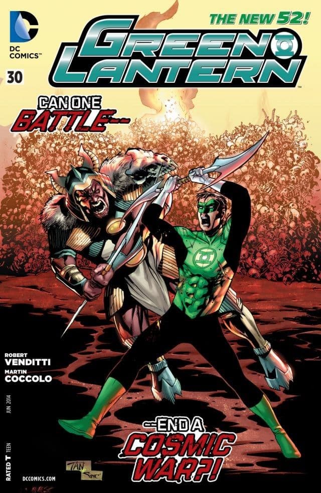 Green Lantern #30 cover