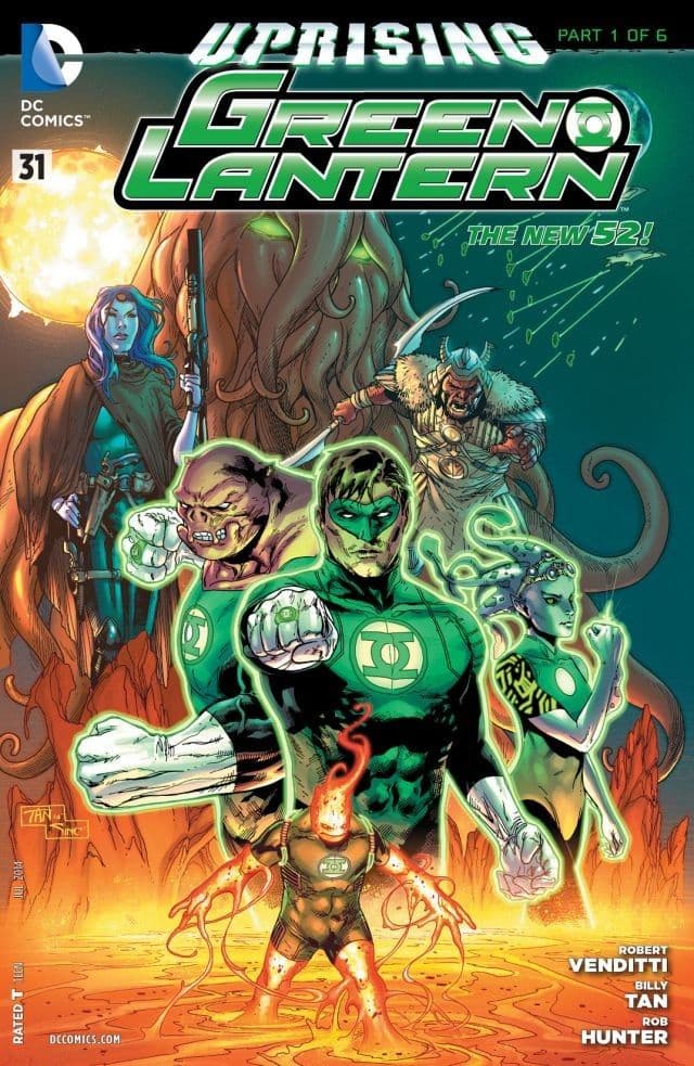 Green Lantern #31 cover