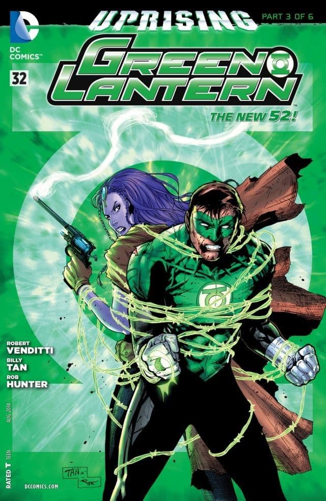 Green Lantern #32 cover