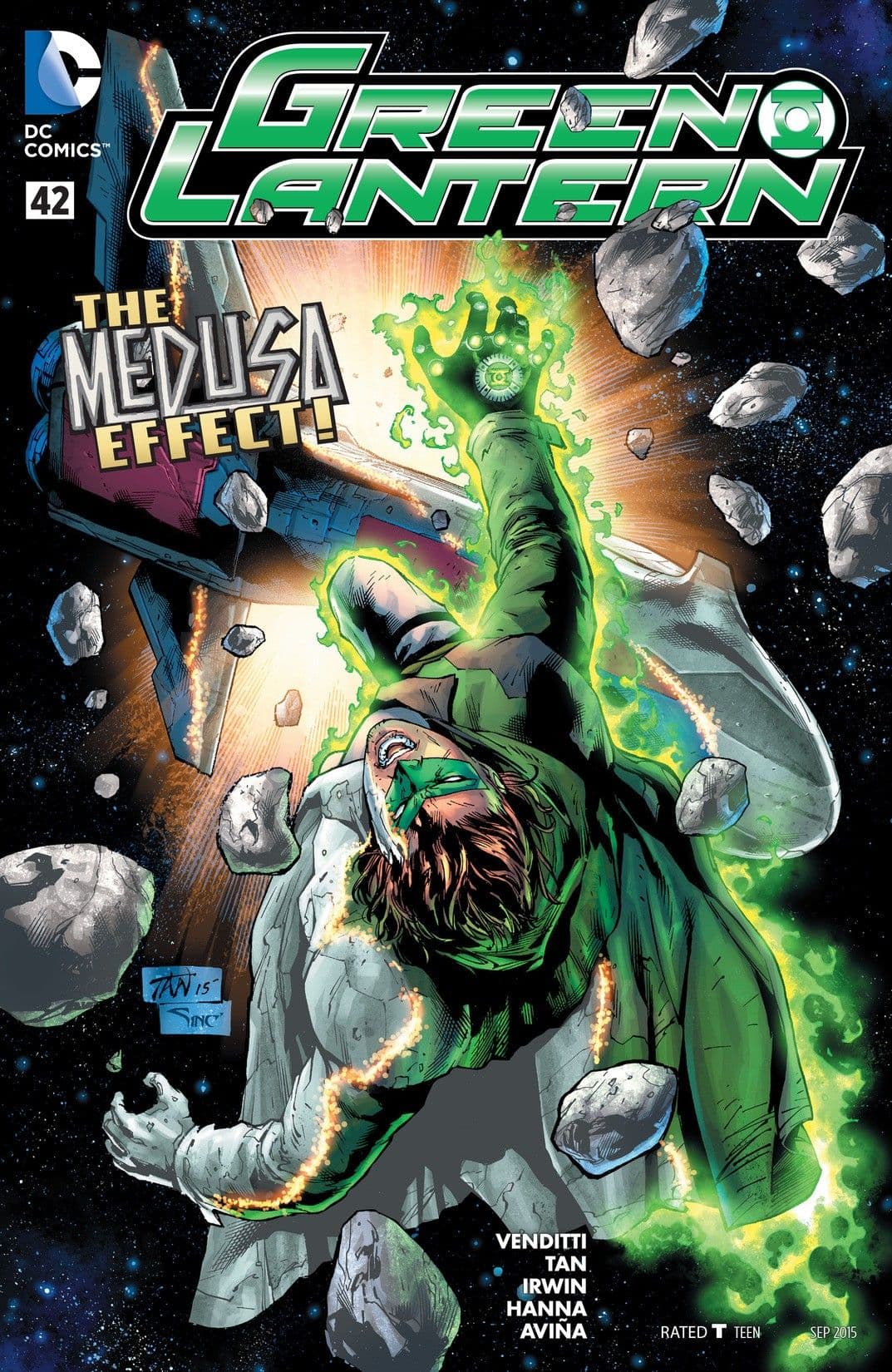 Green Lantern #42 cover