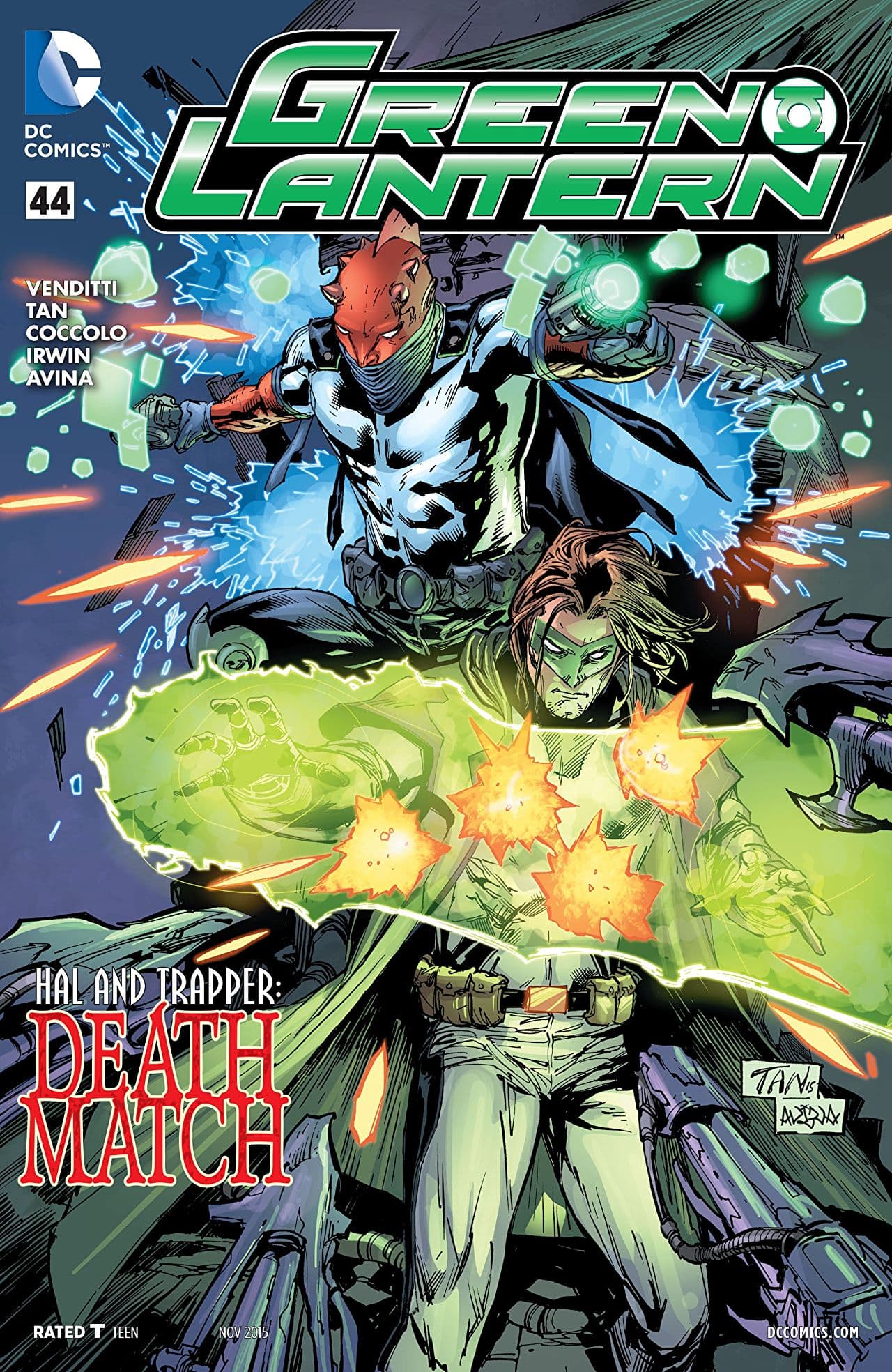 Green Lantern #44 cover