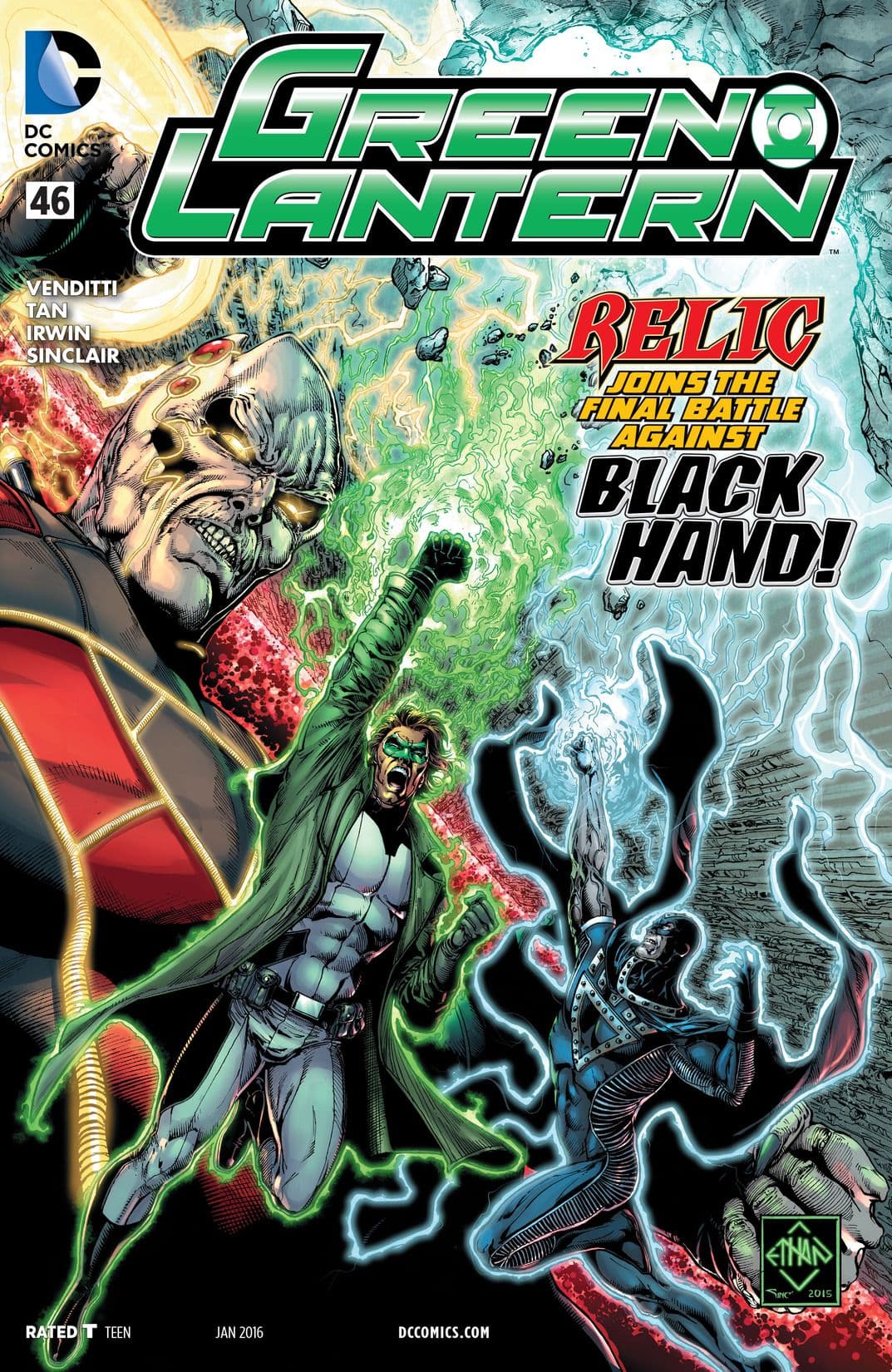 Green Lantern #46 cover