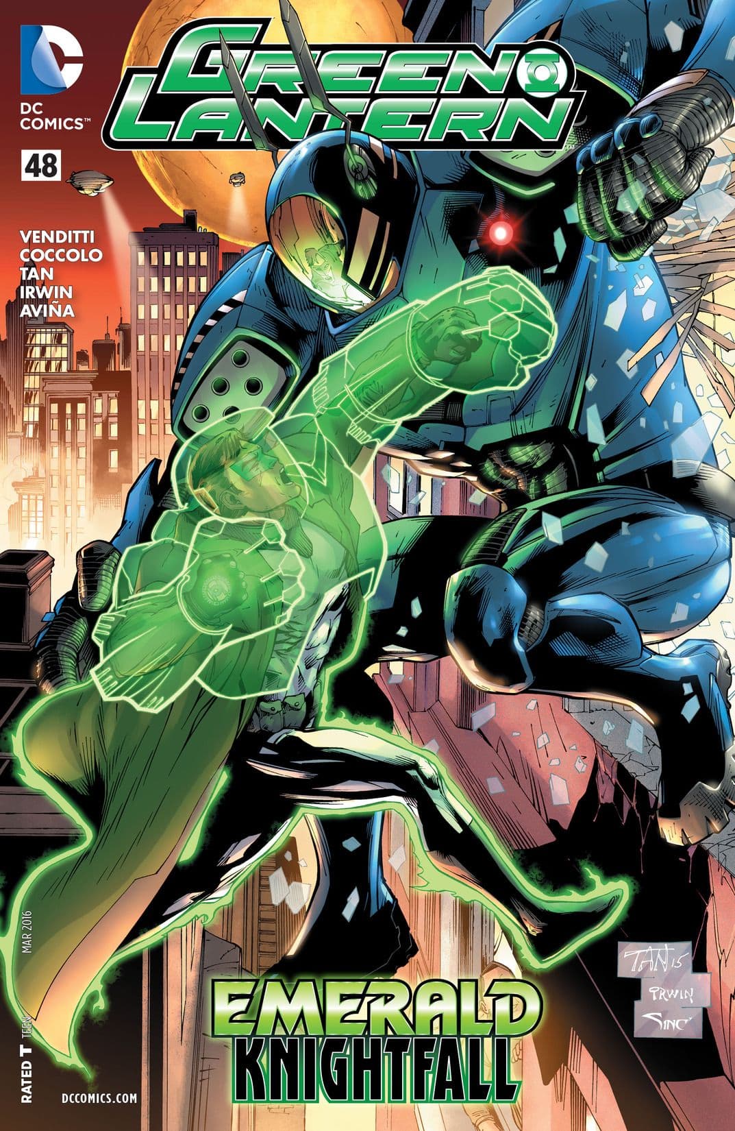 Green Lantern #48 cover