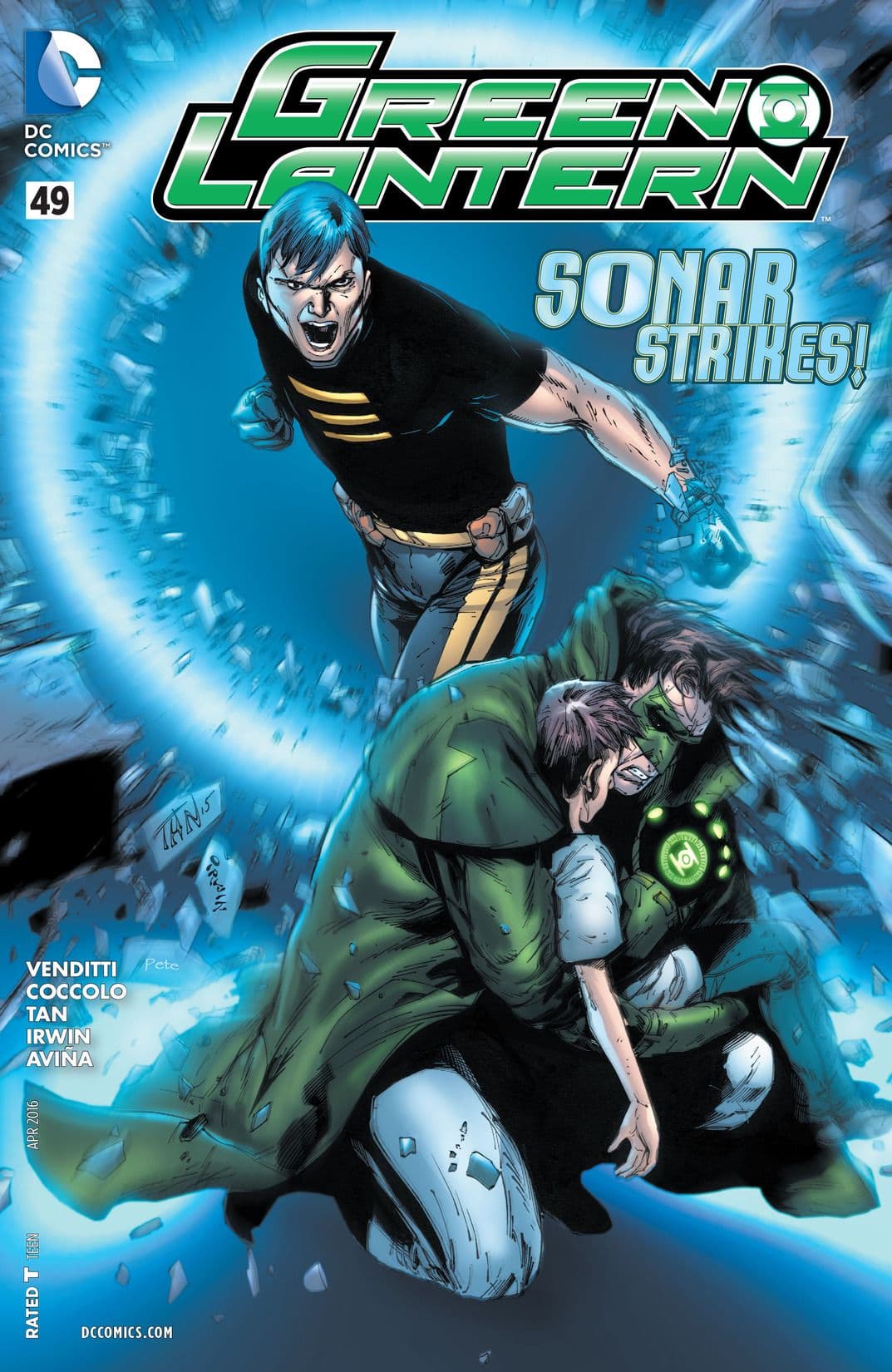 Green Lantern #49 cover