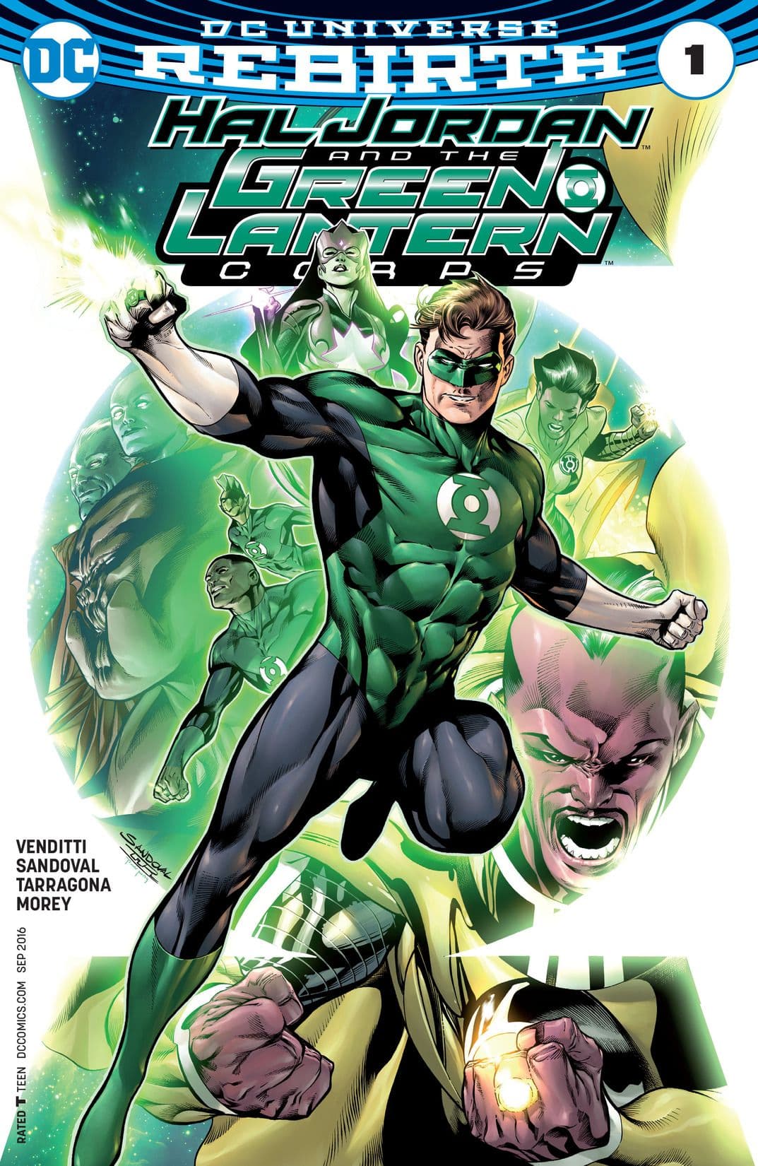 Hal Jordan & The Green Lantern Corps #1 cover