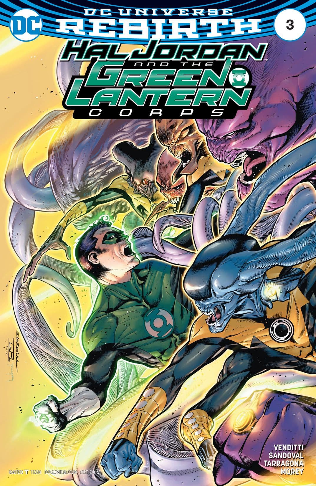 Hal Jordan & The Green Lantern Corps #3 cover