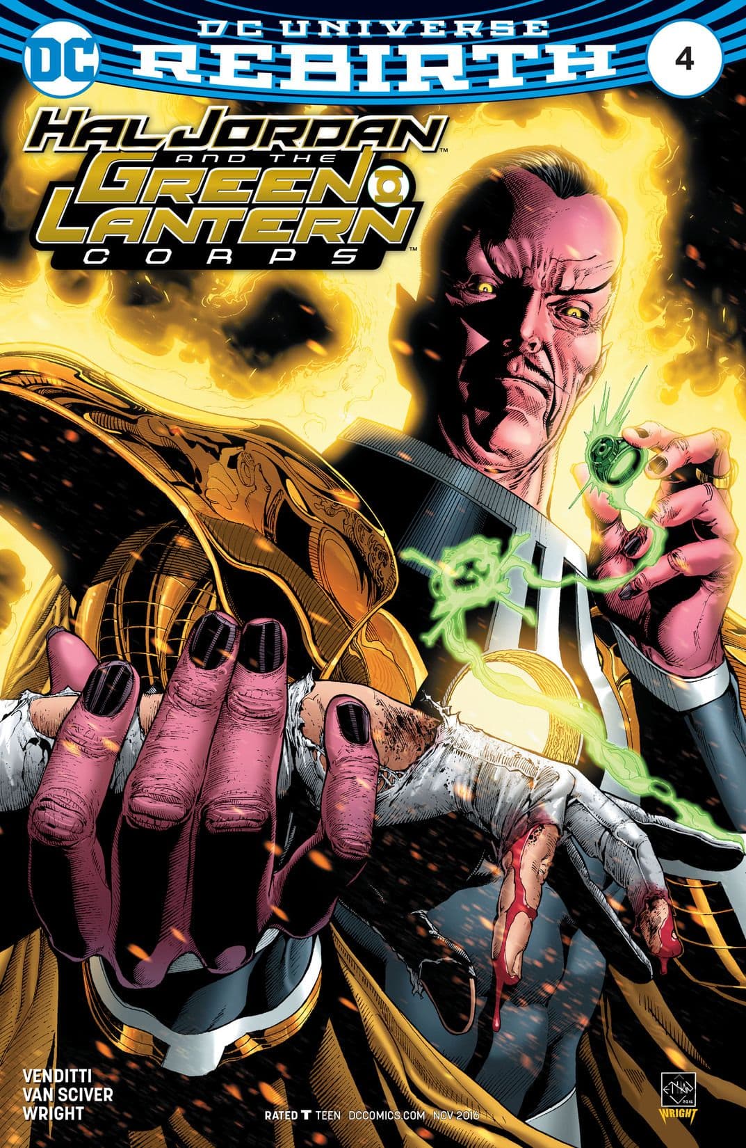 Hal Jordan & The Green Lantern Corps #4 cover