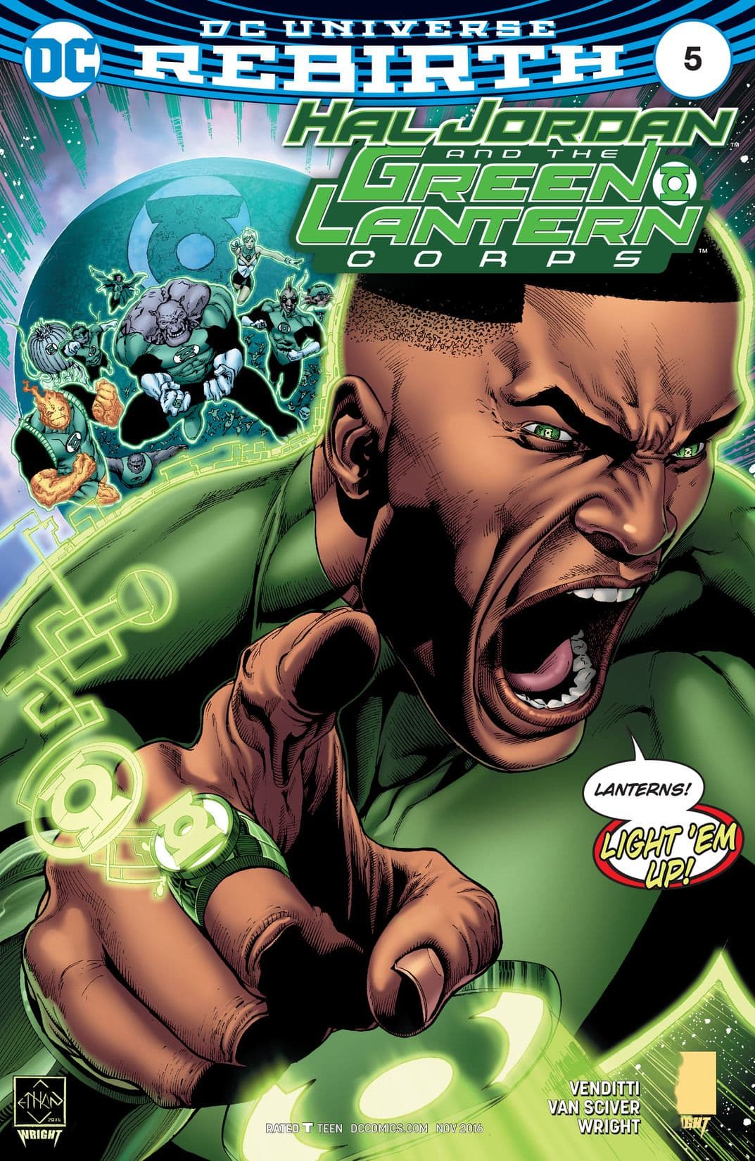 Hal Jordan & The Green Lantern Corps #5 cover