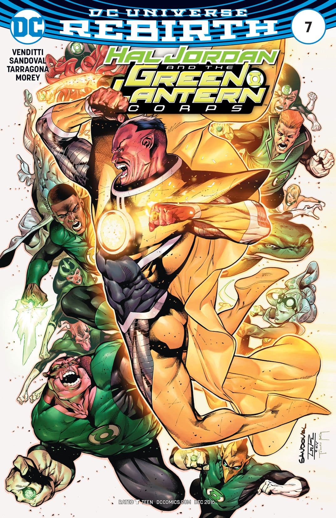 Hal Jordan & The Green Lantern Corps #7 cover