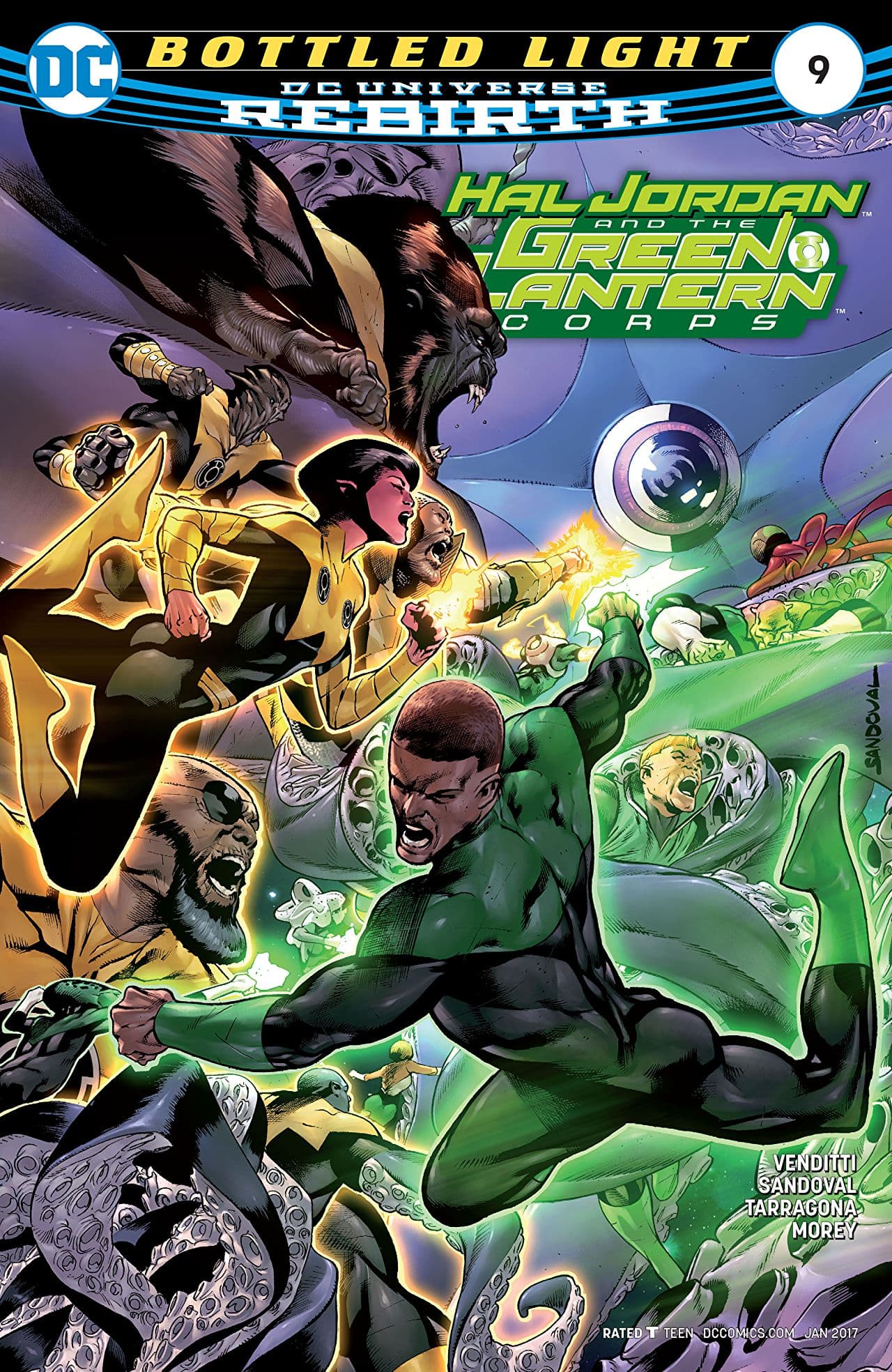 Hal Jordan & The Green Lantern Corps #9 cover