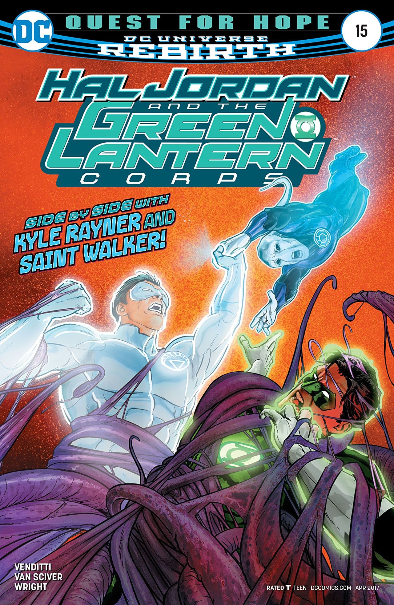 Hal Jordan & The Green Lantern Corps #15 cover