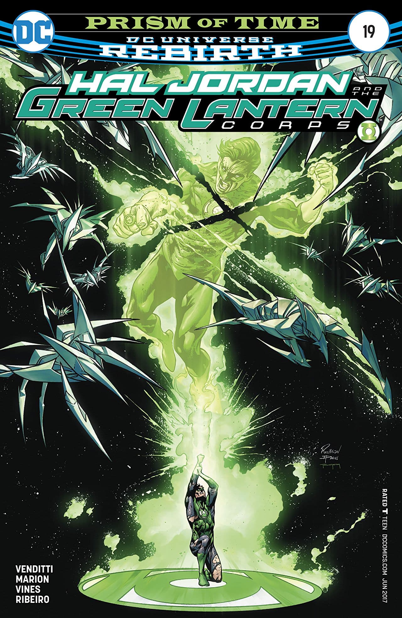 Hal Jordan & The Green Lantern Corps #19 cover
