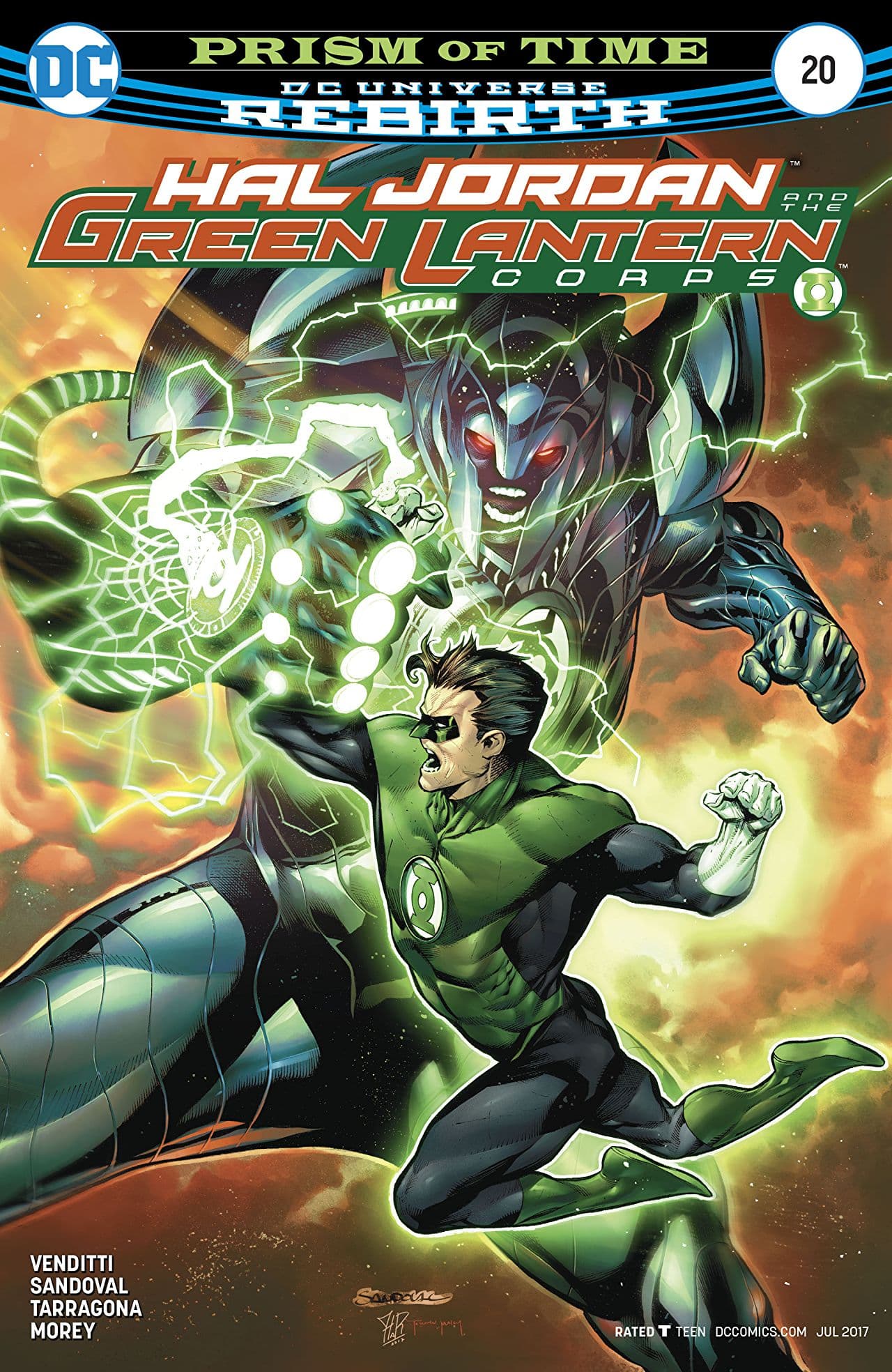 Hal Jordan & The Green Lantern Corps #20 cover