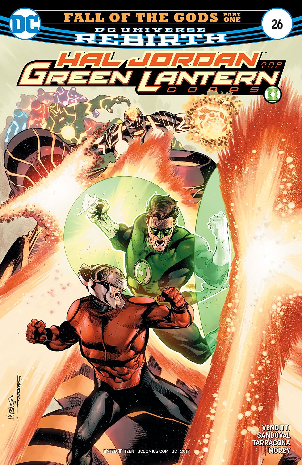 Hal Jordan & The Green Lantern Corps #26 cover