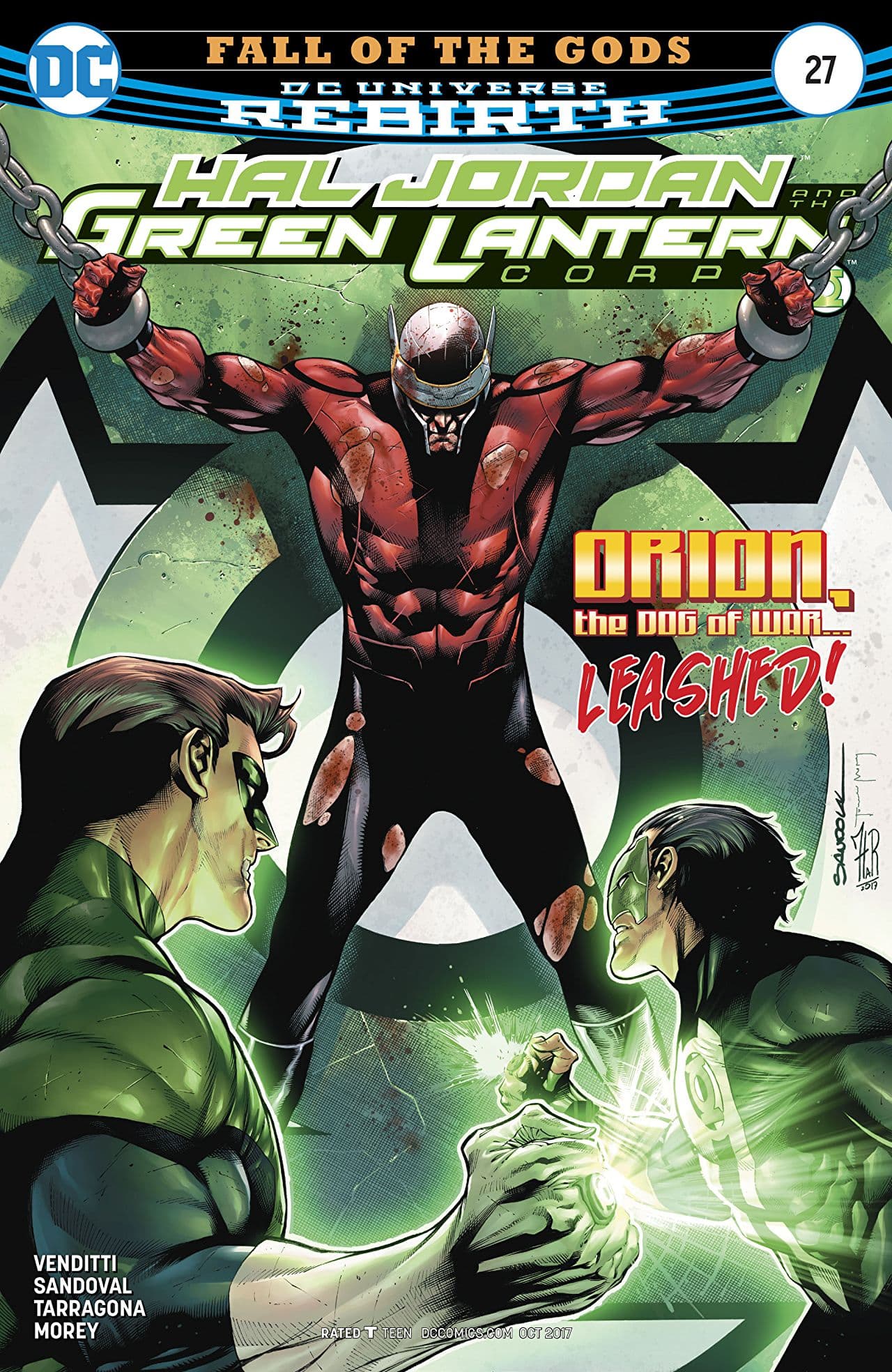 Hal Jordan & The Green Lantern Corps #27 cover