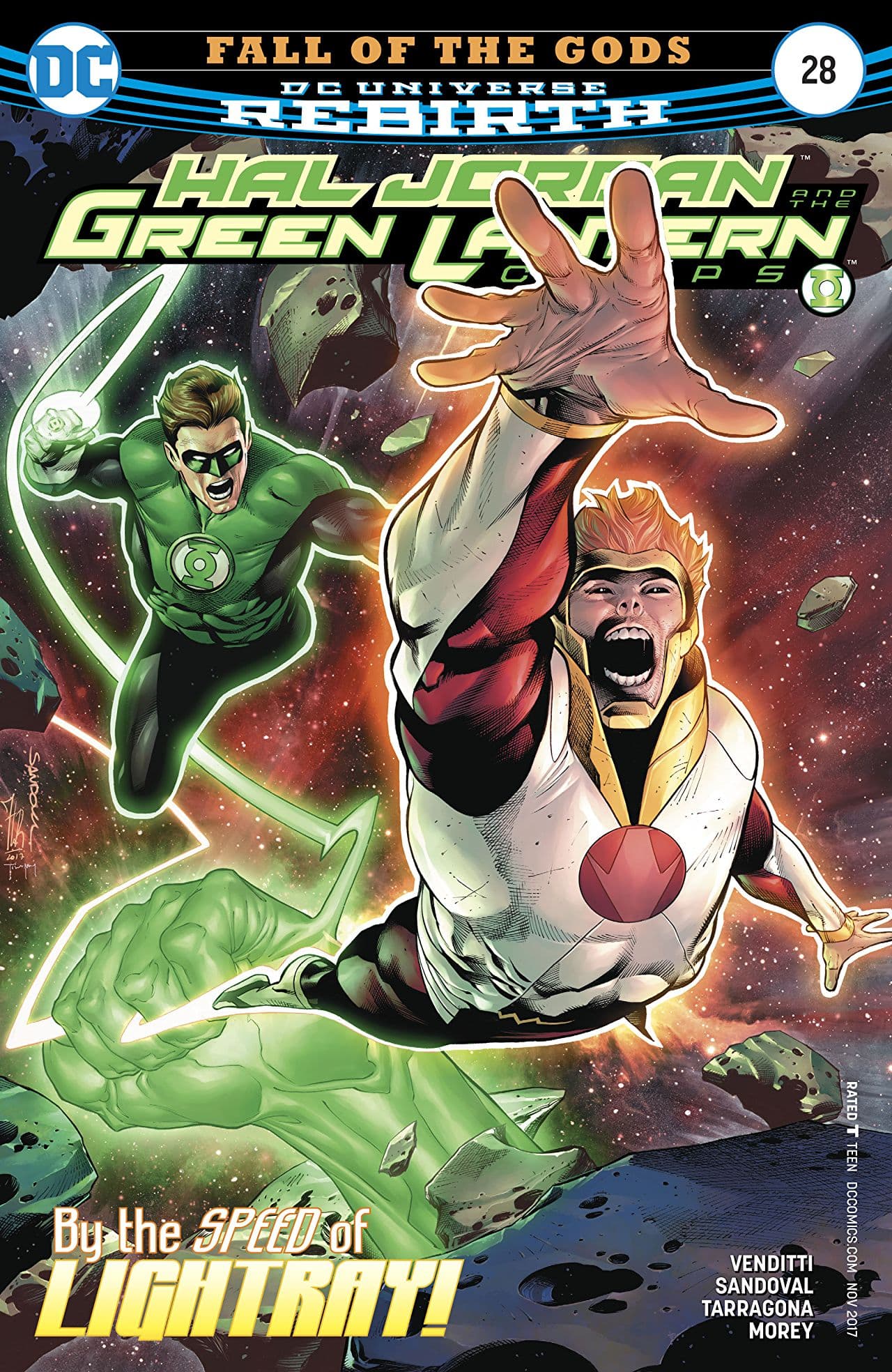 Hal Jordan & The Green Lantern Corps #28 cover