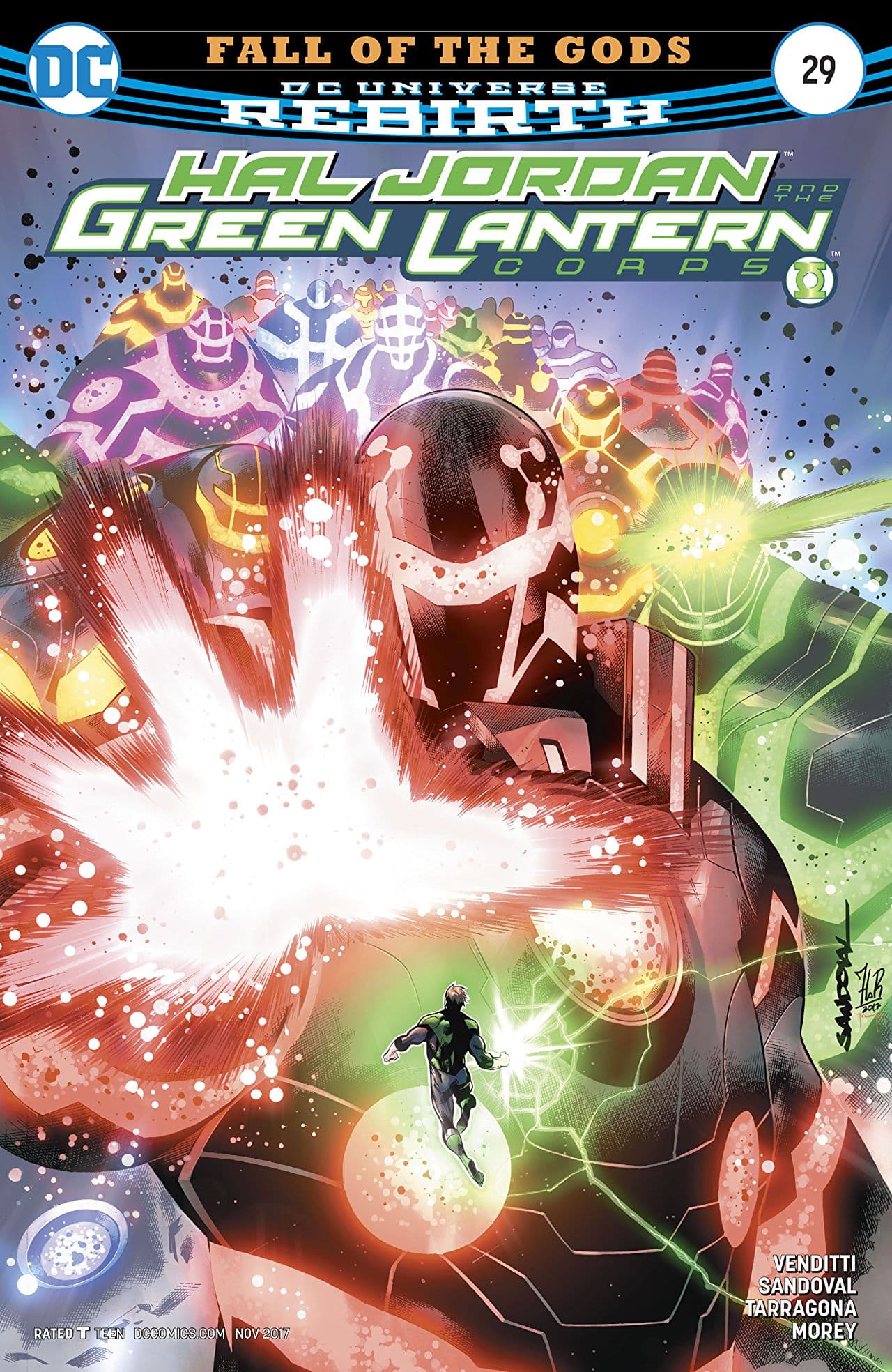Hal Jordan & The Green Lantern Corps #29 cover