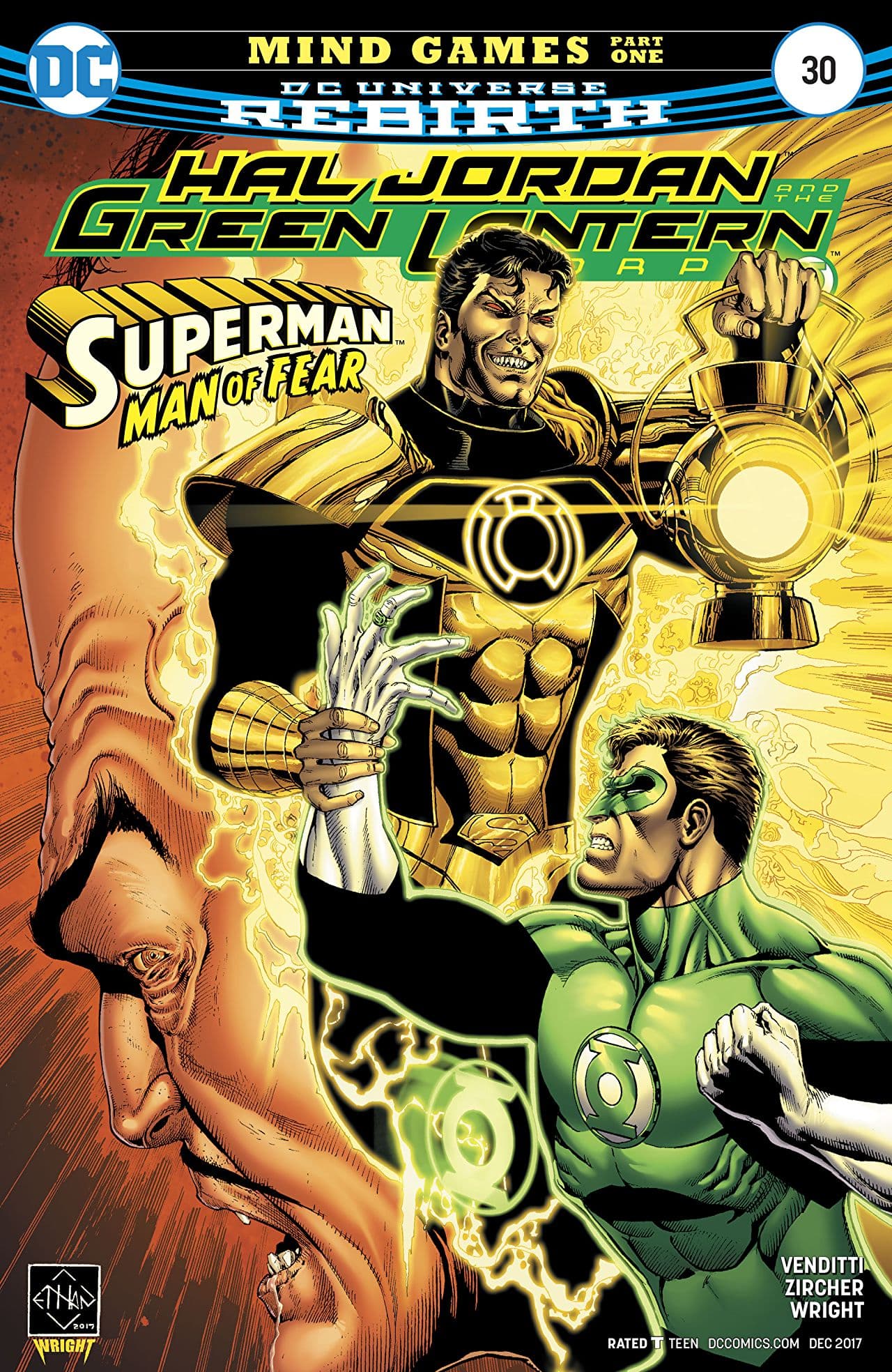 Hal Jordan & The Green Lantern Corps #30 cover