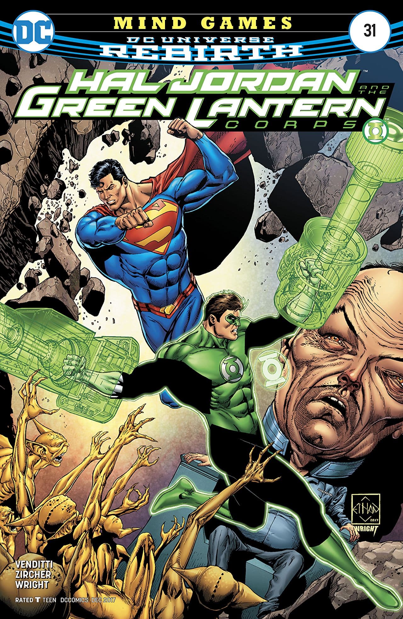Hal Jordan & The Green Lantern Corps #31 cover