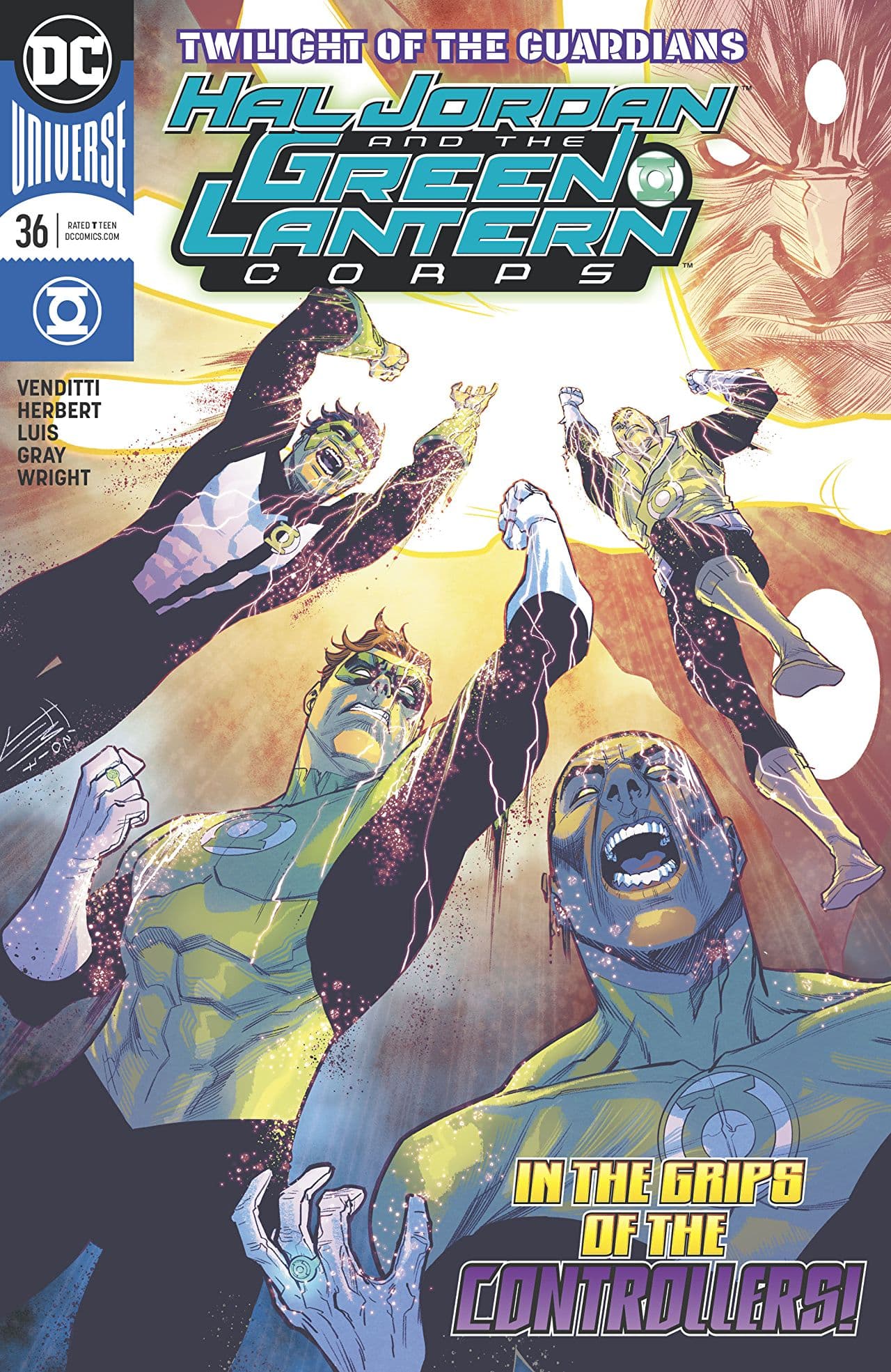 Hal Jordan & The Green Lantern Corps #36 cover